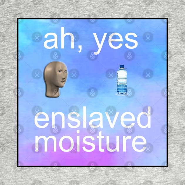 ah yes enslaved moisture meme by Barnyardy